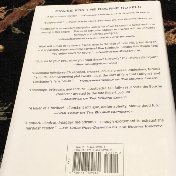 ROBERT LUDLUM’S,by EricVanLustbader,TheBourneSanction,Hardcover,MYSTERY/THRILLER - Picture 3 of 6